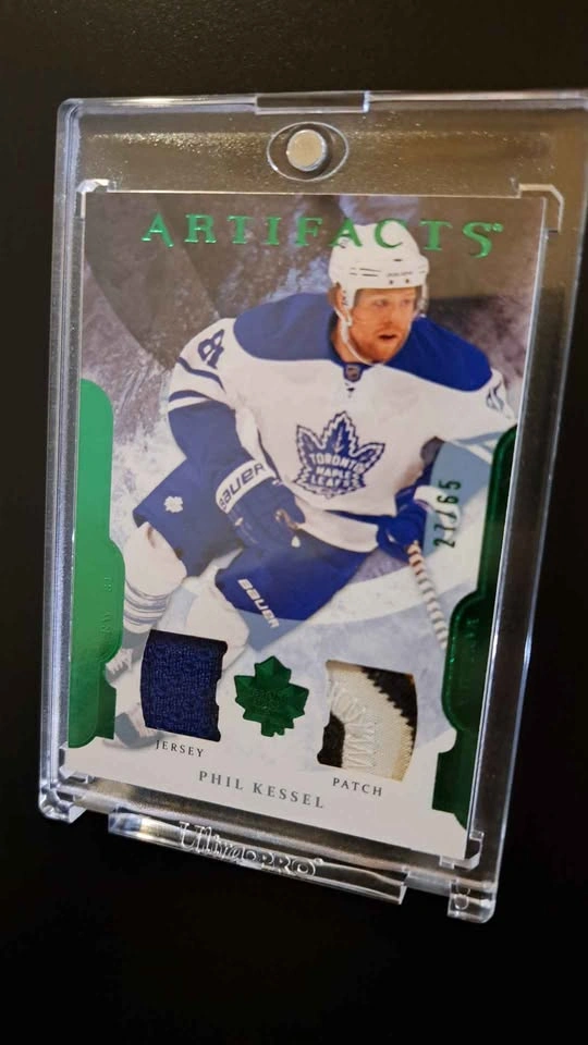2011- 12 Upper Deck artifacts, Phil Kessel, emeralds/ game w o r - photo 2