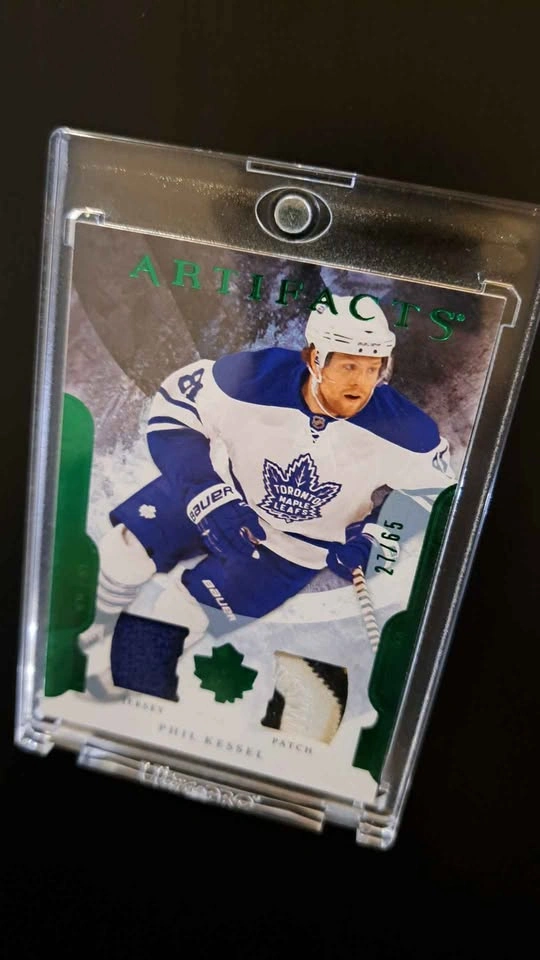 2011- 12 Upper Deck artifacts, Phil Kessel, emeralds/ game w o r - photo 4