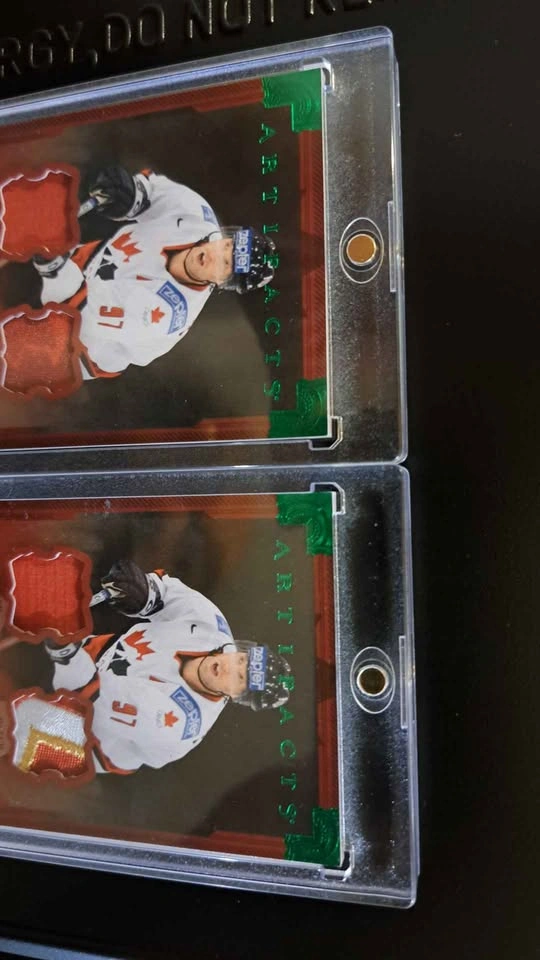 2013-14 Upper Deck artifacts, Joe Thornton hockey cards - photo 4