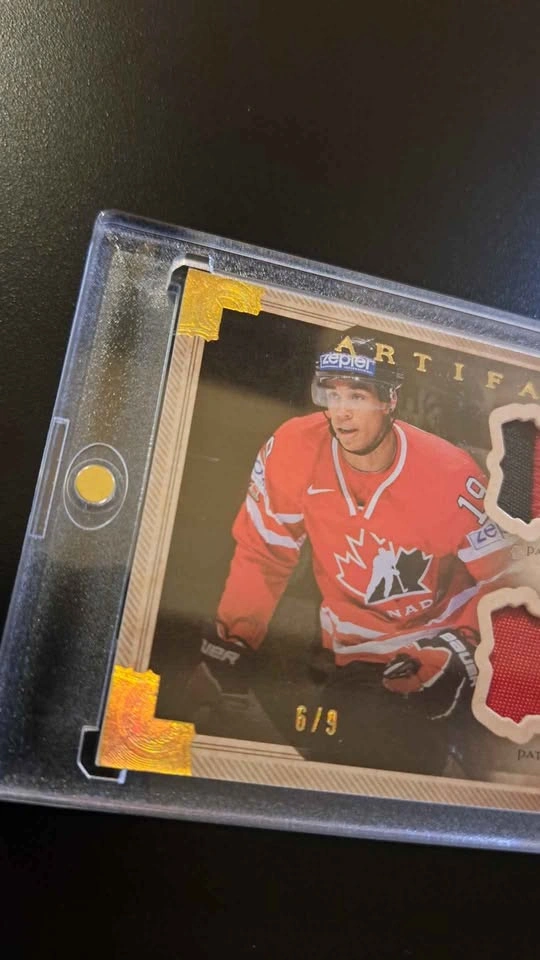2013-14 Upper Deck artifacts, Evander Kane, Gold SP 6/9! - photo 2