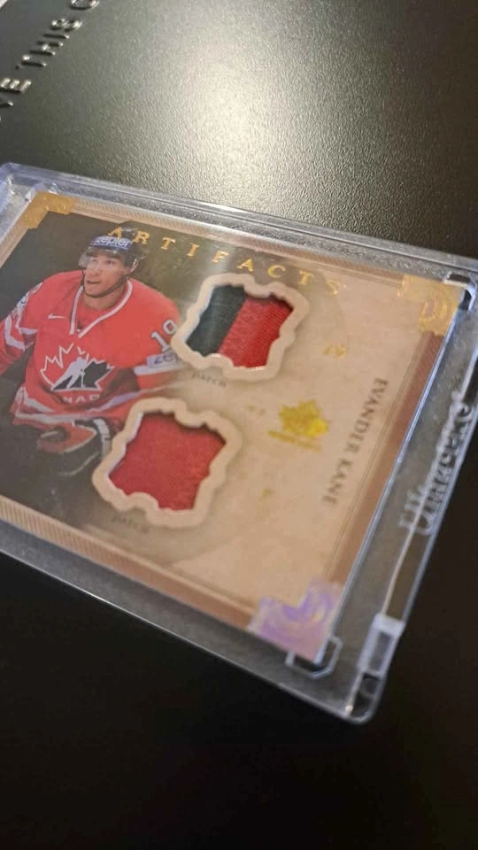 2013-14 Upper Deck artifacts, Evander Kane, Gold SP 6/9! - photo 3