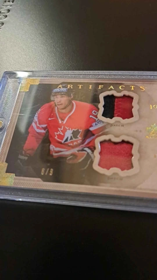 2013-14 Upper Deck artifacts, Evander Kane, Gold SP 6/9! - photo 4