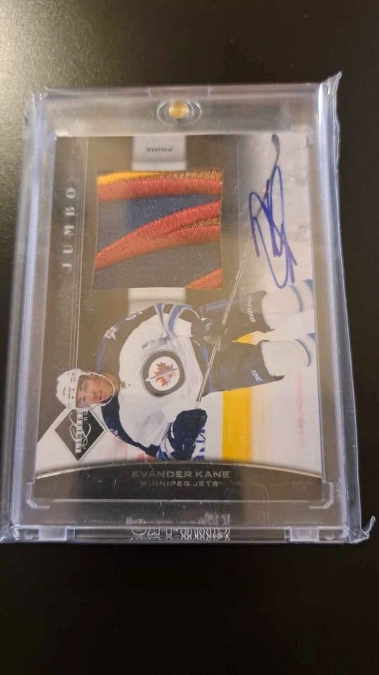 2011 Panini Evander Kane Jumbo Patch 8/10 - photo 5