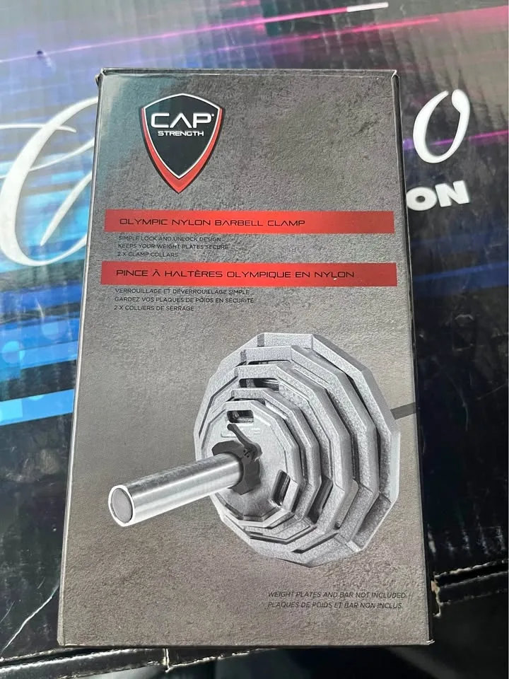 Brand New Cap Barbell Compression Collar, Pair