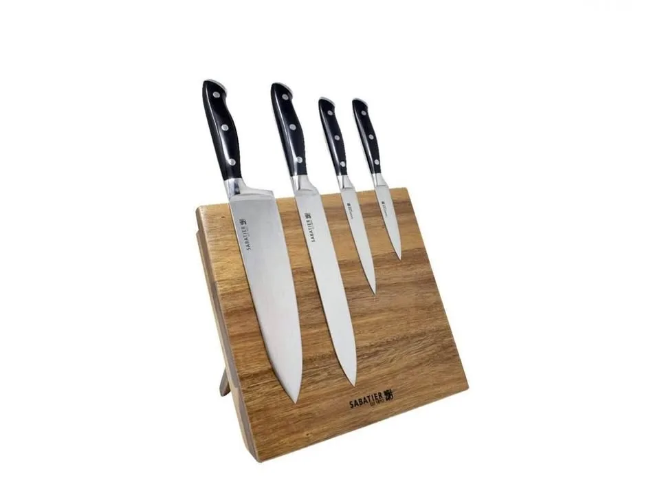 Sabatier Acacia Wood Magnetic Knife Storage Strip