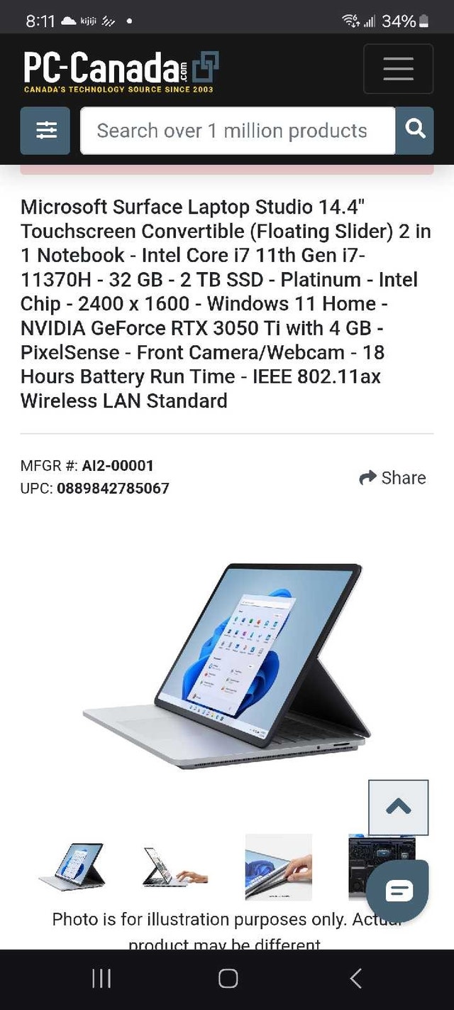 Microsoft studio laptop.retails $4200 - photo 5