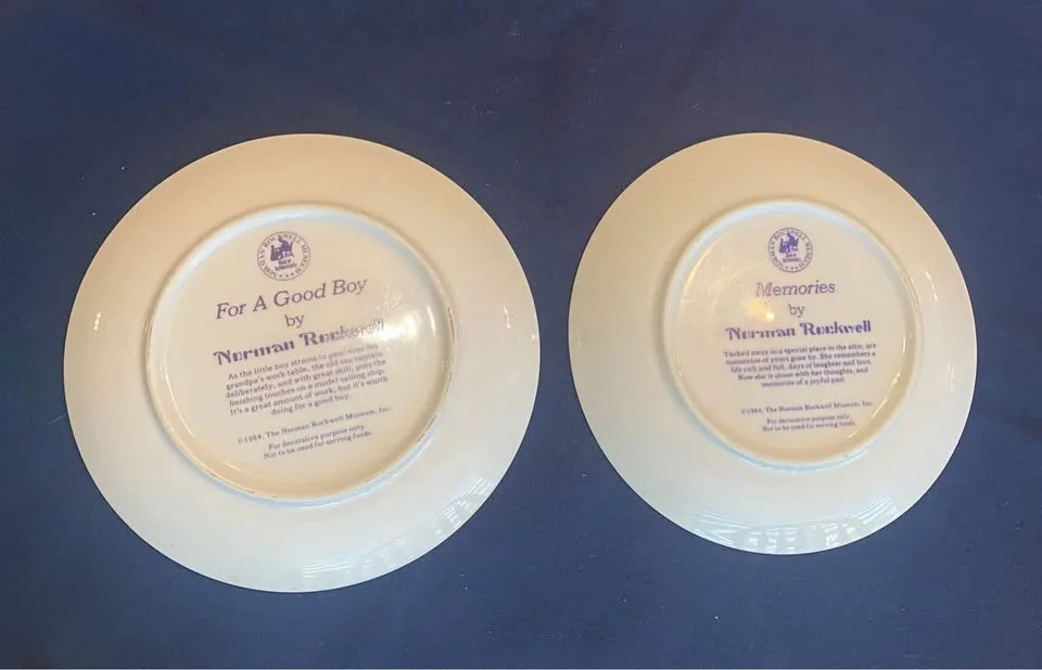Norman Rockwell Plate Collection image indicator(2)