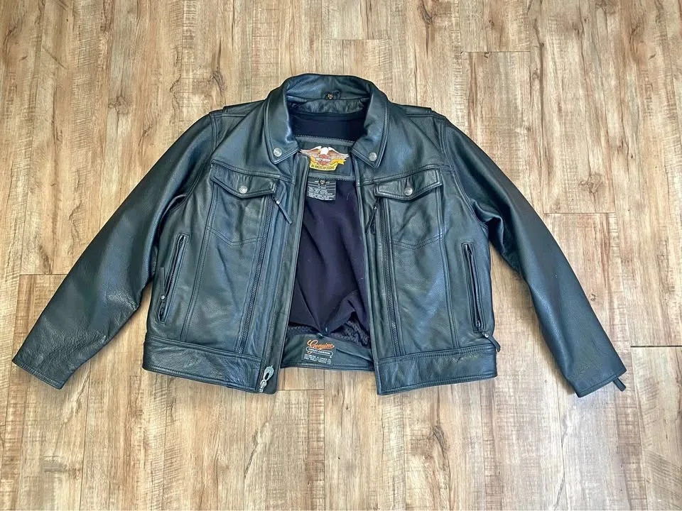 Women’s Harley Davidson Leather Jacket - 2XL wide - Parkland Cou