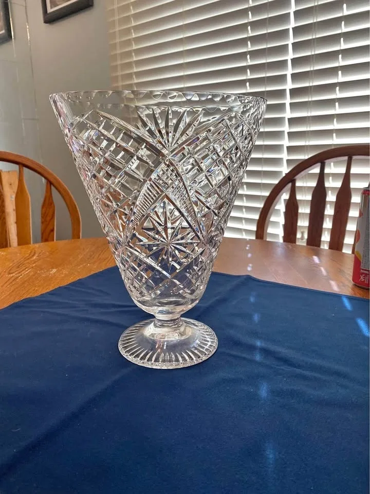 Unique Oval Shaped Vase