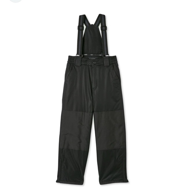 George Ski Snow Pants with Detachable Shoulder Straps Suspenders