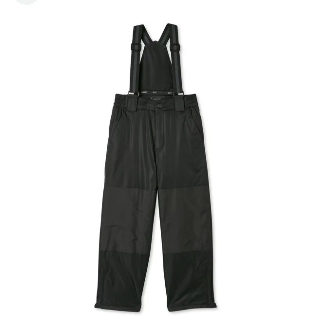 George Ski Snow Pants with Detachable Shoulder Straps Suspenders