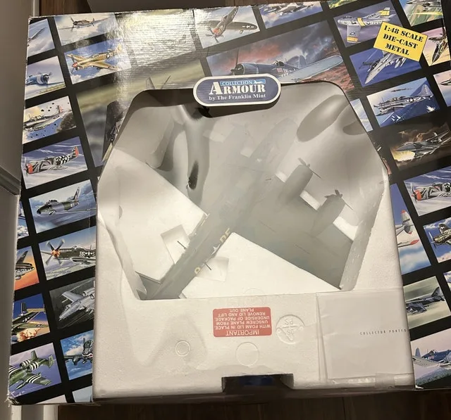 Franklin Mint Armour Collection 1:48 B-17F Flying Fortress image indicator(3)