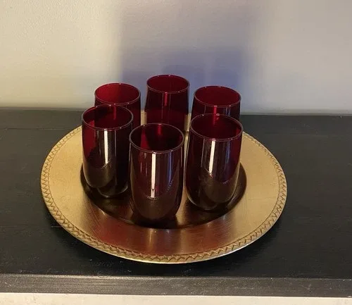 Depression Glass - Royal Ruby Red Collection image indicator(2)