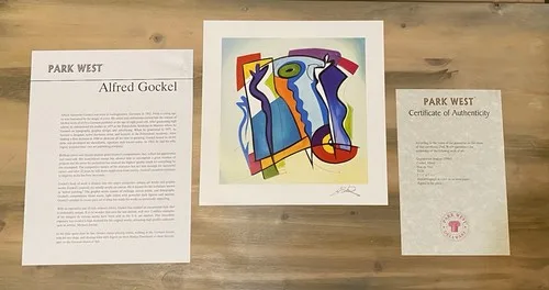 Park West Gallery - Alfred Gockel - Blue On Blue