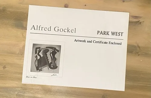 Park West Gallery - Alfred Gockel - Blue On Blue image indicator(2)