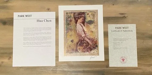 Park West Gallery - Hua Chen - Gathering Blossoms