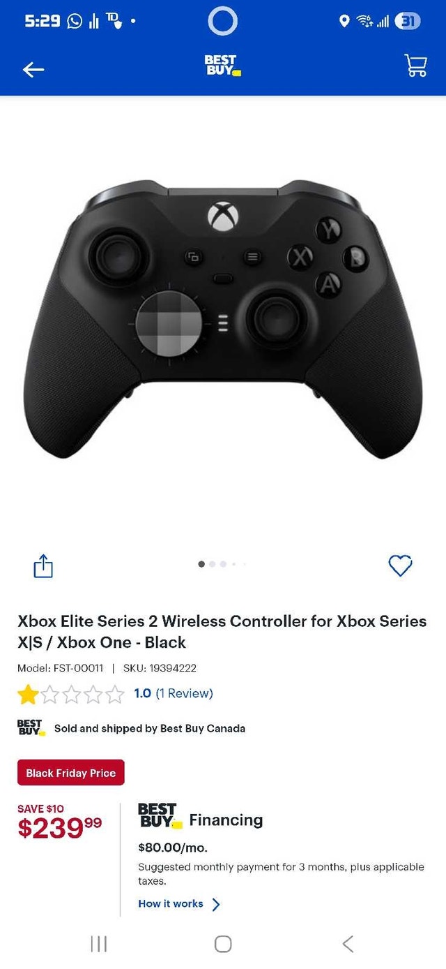 Xbox Elite Series 2 Wireless Controller - photo 5