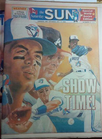 BLUE JAYS92 singed by Tom Henke make offer Call 705-440-9159 image indicator(4)