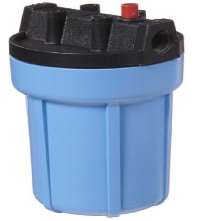 3/8" #5 Slim Line Blue Filter Housing