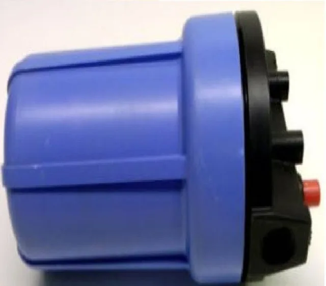 3/8" #5 Slim Line Blue Filter Housing image indicator(3)