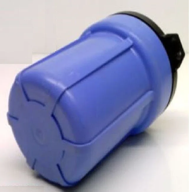 3/8" #5 Slim Line Blue Filter Housing image indicator(4)