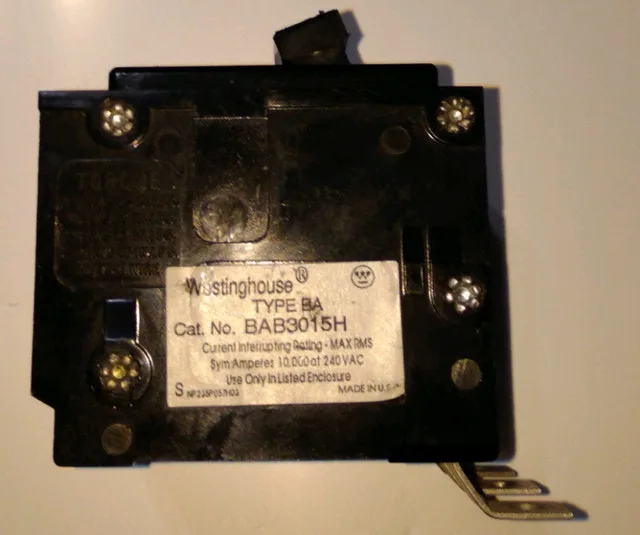 Westinghouse Bolt on Breakers call text make offer 705-440-9159