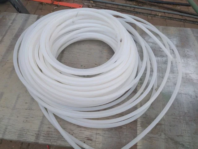 Half inch vinyl pipe 100 ft call text make an offer 705-440-9159