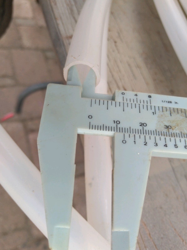 Half inch vinyl pipe 100 ft call text make an offer 705-440-9159 - photo 4