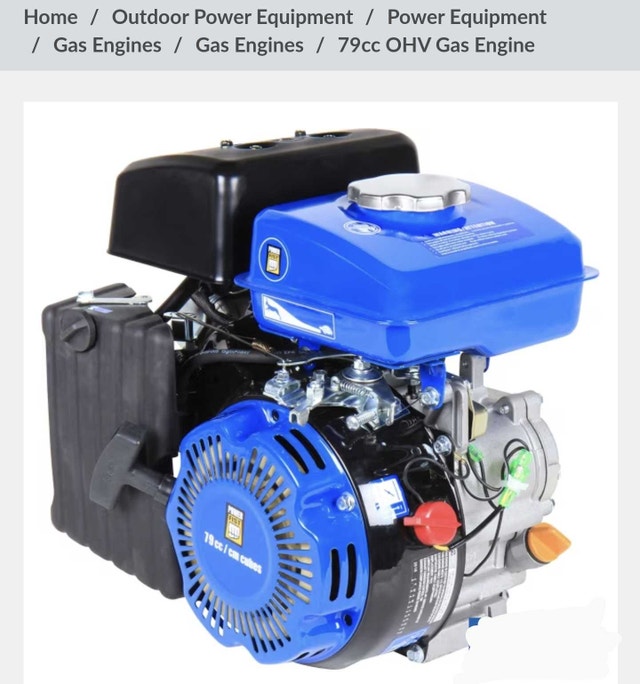 79cc OHV 3.5hp Gas Engine NEW - photo 2
