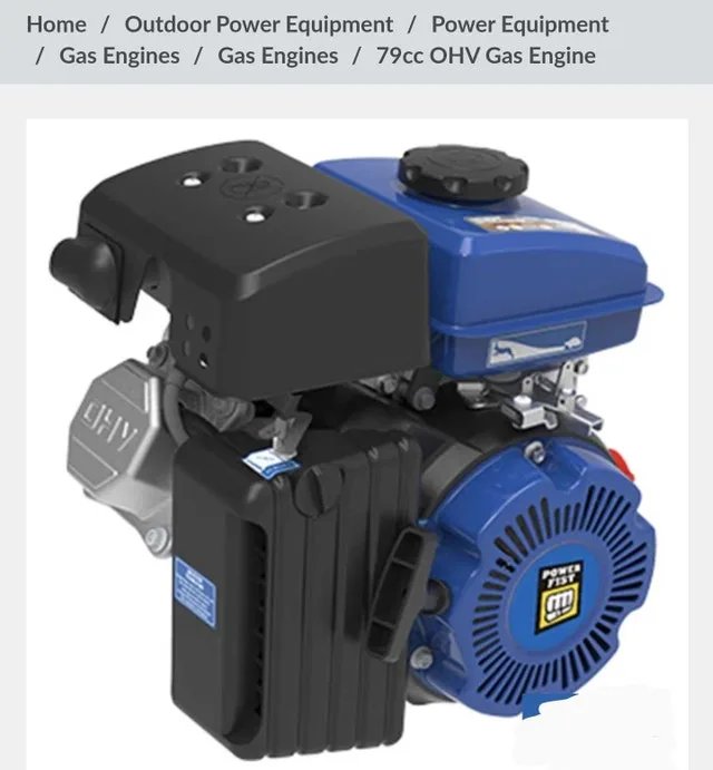 79cc OHV 3.5hp Gas Engine NEW image indicator(3)