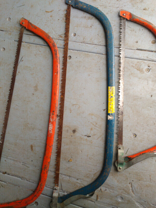European Buck or Bow Saws Make Offer Call Text 705-440-9159