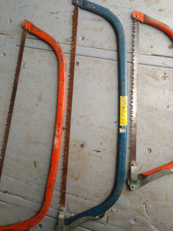 European Buck or Bow Saws Make Offer Call Text 705-440-9159