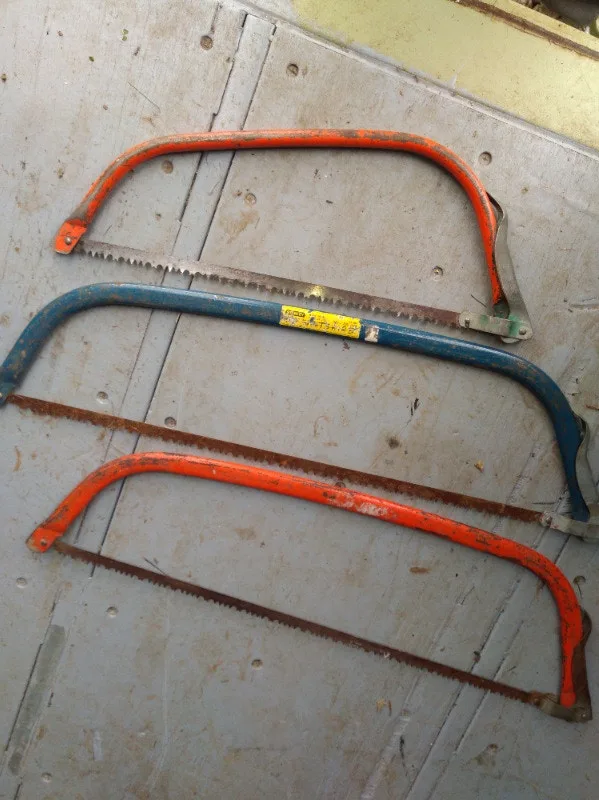 European Buck or Bow Saws Make Offer Call Text 705-440-9159 image indicator(2)