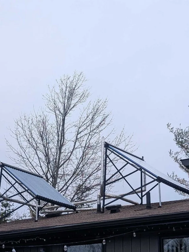 Solar hot water heater image indicator(2)