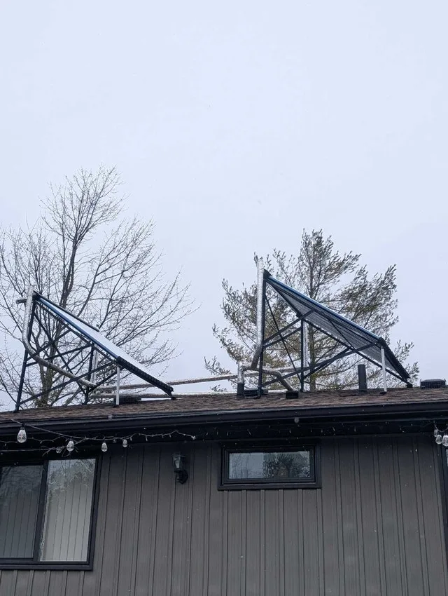 Solar hot water heater image indicator(3)