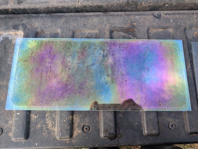 Heat resistant glass