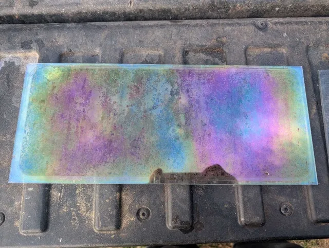 Heat resistant glass