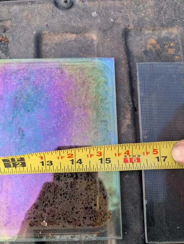 Heat resistant glass image indicator(2)