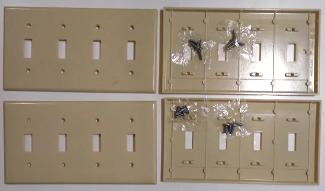 Multi gang switch covers All for One price image indicator(3)