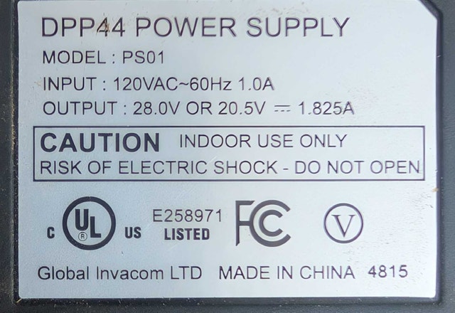 DP Plus Video Amp Power Adapter - photo 4