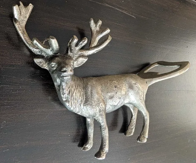 Deer Standing Bottle Opener 6.25 Inch image indicator(4)