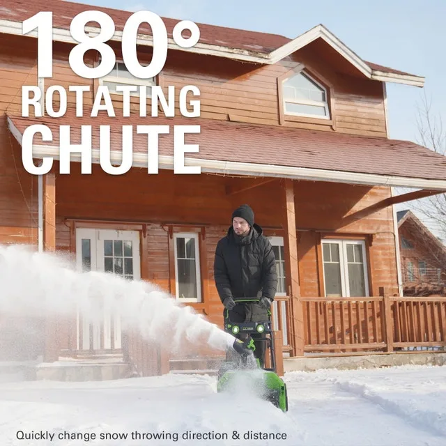 Greenworks 48V Snow Thrower 20" w/ 4AH & Charger image indicator(3)