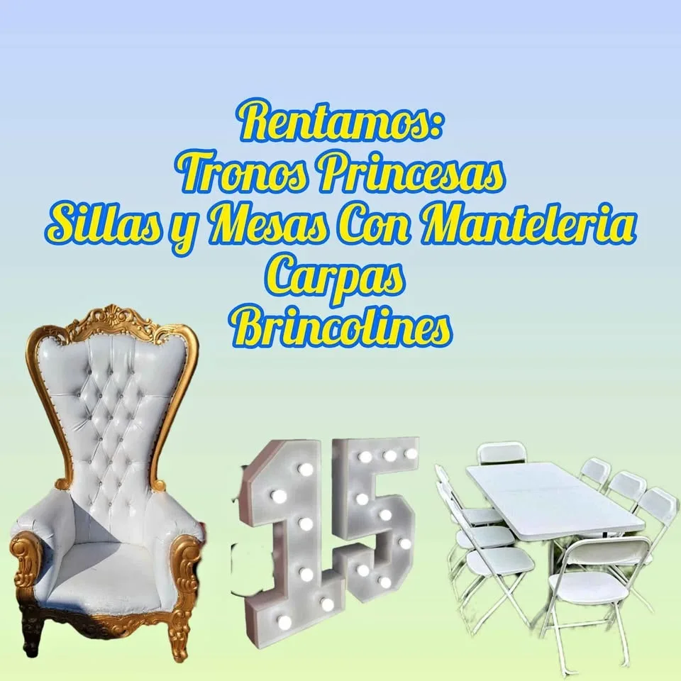 Se Renta Silla Princesa o Trono