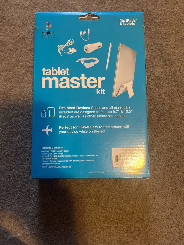 Tablet stand kit with pen and accessories image indicator(2)