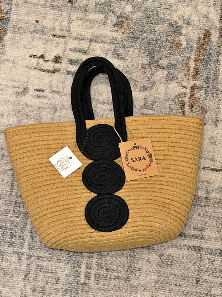 Maplenight Rope Woven Tote Bag NEW (Moving Sale)