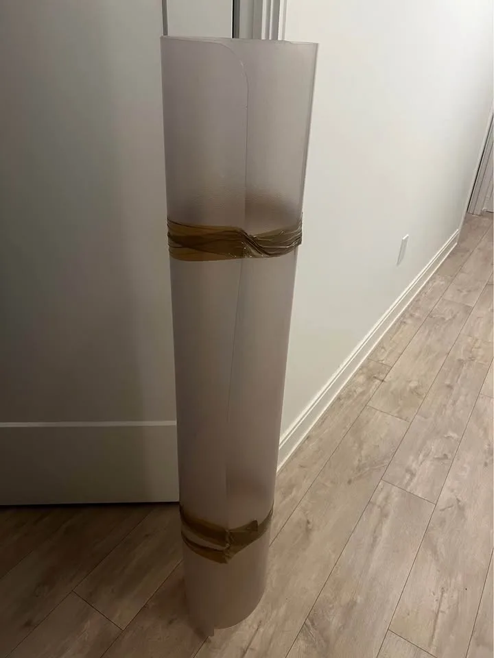 Vinyl Chair Mat for Hard Floors – 45” x 53” (Great Condition!) image indicator(2)