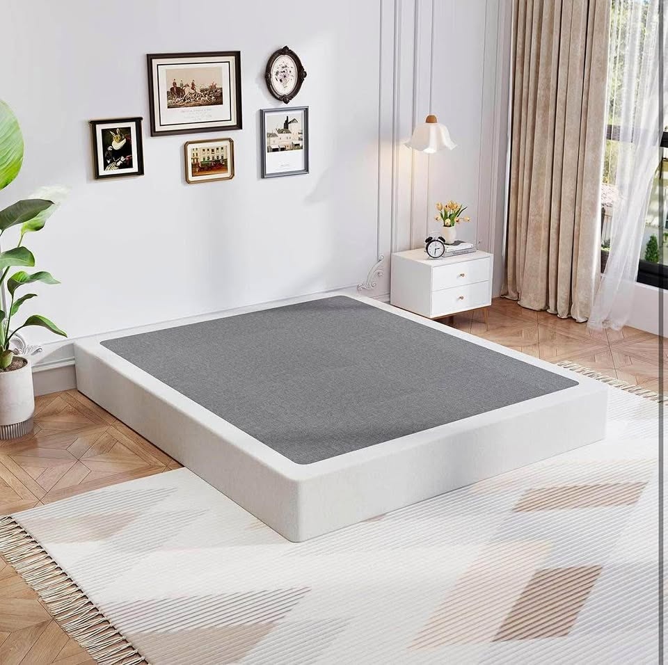 New Full Size Box Spring, 8 Inch Heavy Duty Metal Frame
