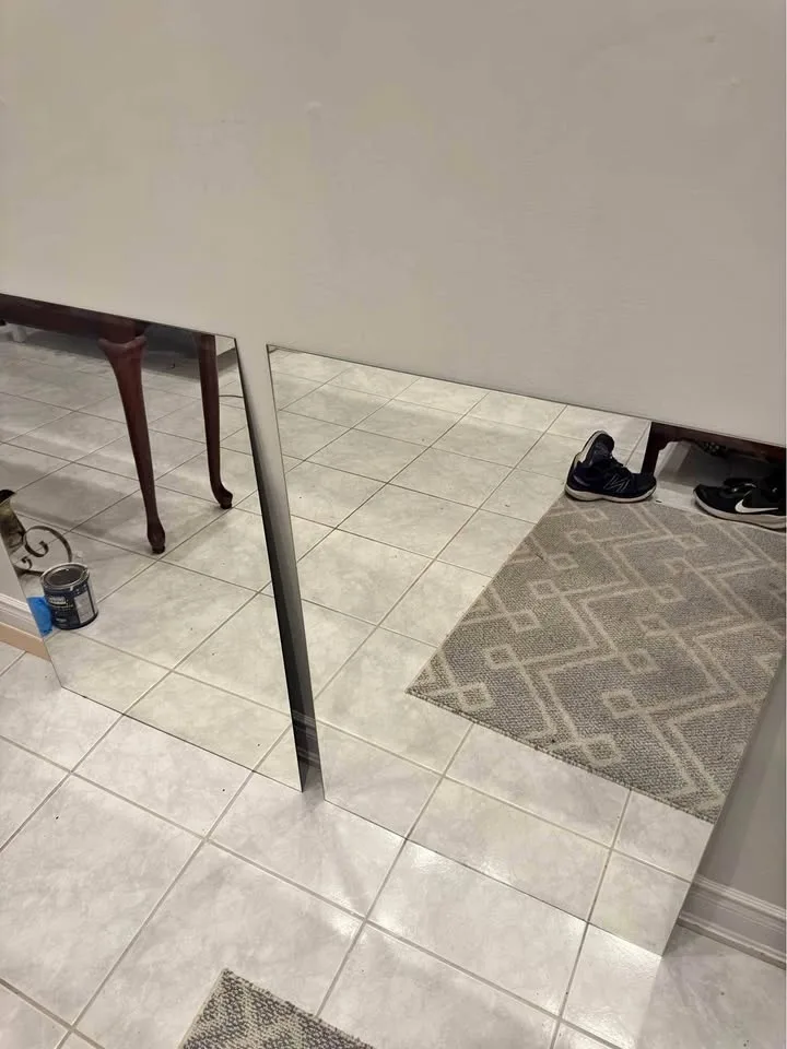 Two mirrors 63 cm x 91cm - very durable $20 each