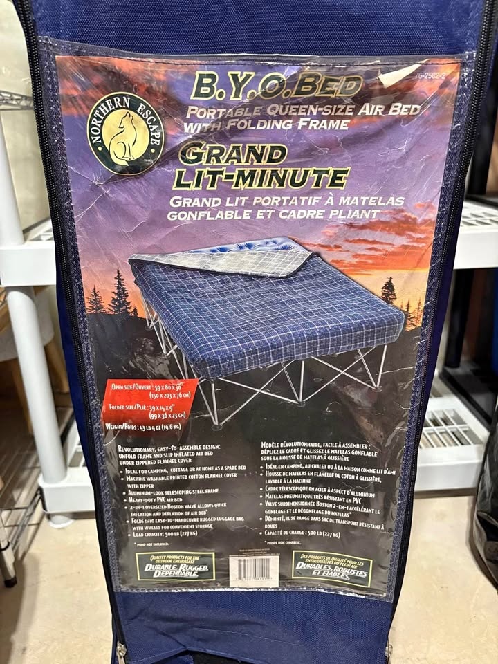 Queen Air Mattress Frame - Pick Up NE Martindale
