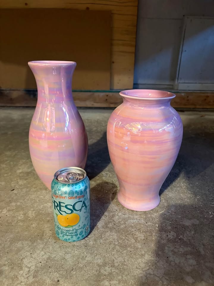 Pink vases - pick up Martindale NE - photo 2